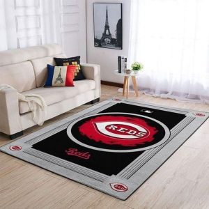Cincinnati Reds MLB 6 Area Rug Living Room And Bed Room Rug