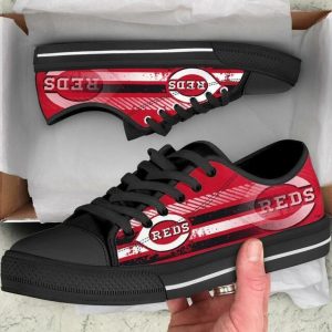 Cincinnati Reds Mlb Baseball Low Top Sneakers Low Top Shoes