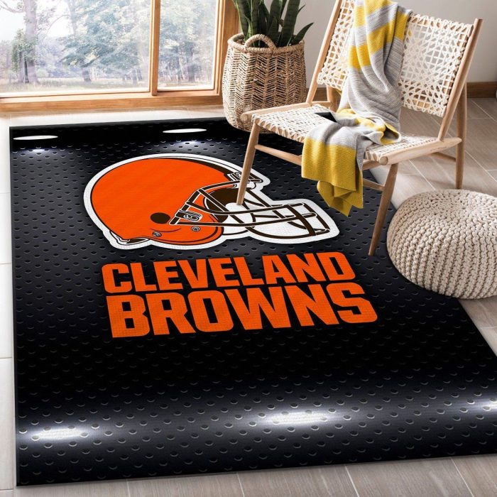 Cleveland Browns Nfl Rug Bedroom Rug
