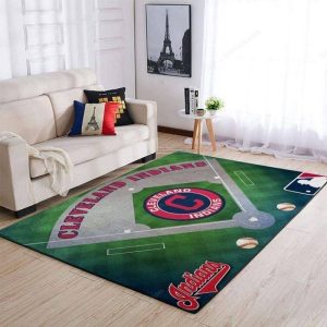 Cleveland Indians MLB 1 Area Rug Living Room And Bed Room Rug