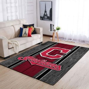 Cleveland Indians MLB 2 Area Rug Living Room And Bed Room Rug