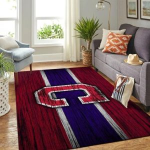 Cleveland Indians MLB 9 Area Rug Living Room And Bed Room Rug