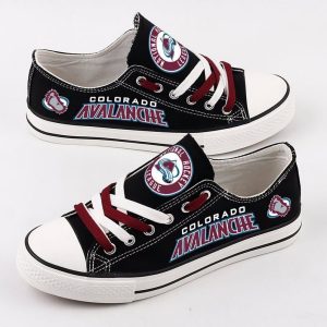 Colorado Avalanche NHL Hockey 1 Gift For Fans Low Top Custom Canvas Shoes