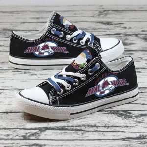 Colorado Avalanche NHL Hockey 3 Gift For Fans Low Top Custom Canvas Shoes