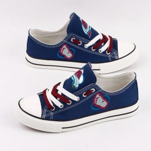 Colorado Avalanche NHL Hockey 4 Gift For Fans Low Top Custom Canvas Shoes