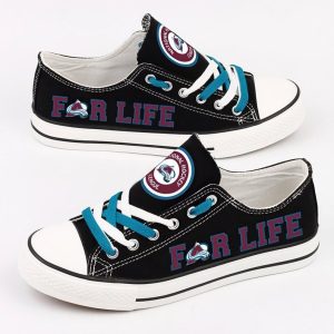 Colorado Avalanche NHL Hockey Gift For Fans Low Top Custom Canvas Shoes