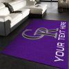 Customizable Colorado Rockies Personalized Accent Rug Area Rug Carpet Living Room And Bedroom Rug