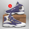 Customized Name Baltimore Ravens Jordan 13 Personalized Shoes
