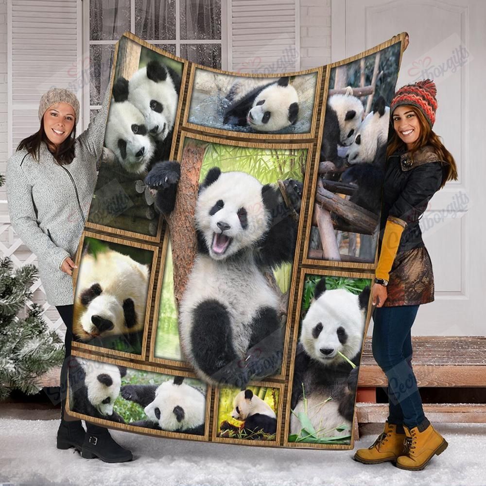 Cute And Funny Panda Moments Sherpa Fleece Blanket – Choose Life ...