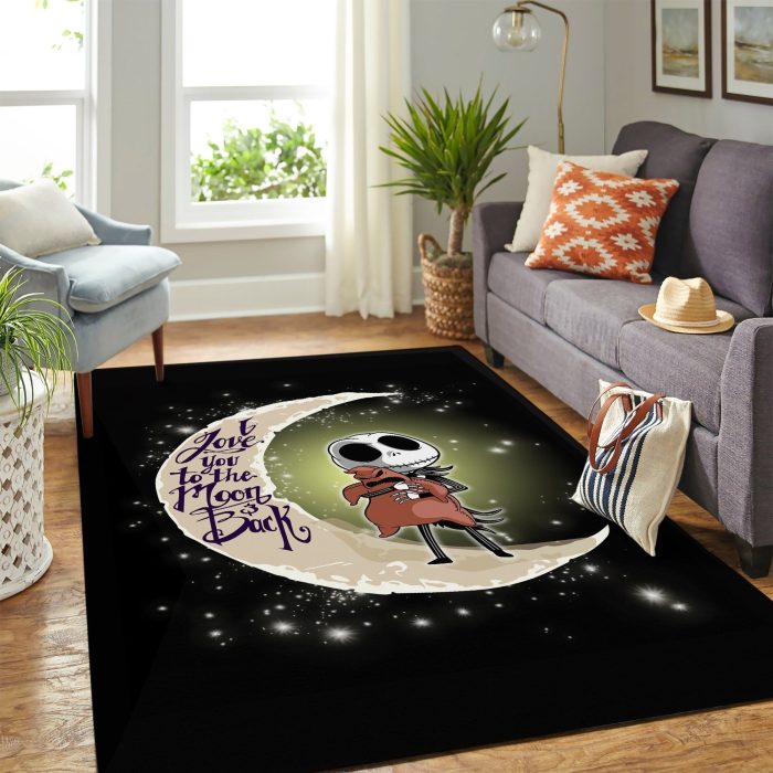 Cute Jack Skellington Carpet Rug