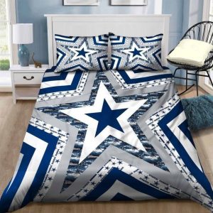 Dallas Cowboys 2 Bedding Set - 1 Duvet Cover & 2 Pillow Case
