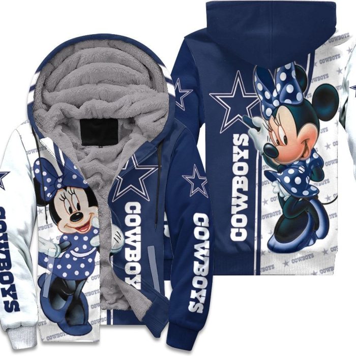 Dallas Cowboys 3D Unisex Fleece Hoodie