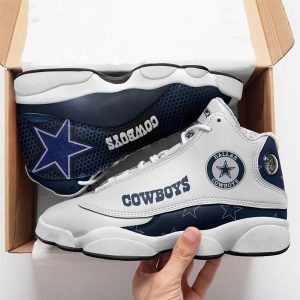 Dallas Cowboys Air Jordan 13 Custom Sneakers Football Sneakers