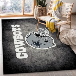 Dallas Cowboys Area Rug Christmas Rug Football Rug Floor Decor
