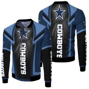 Dallas Cowboys For Fans Fleece Bomber Jacket