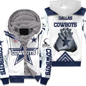 Dallas Cowboys Logo Nfl 3D Unisex Fleece Hoodie