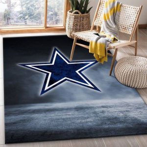 Dallas Cowboys NFL 22 Area Rug Living Room And Bed Room Rug