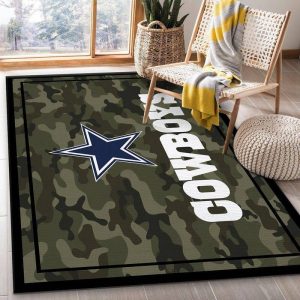 Dallas Cowboys NFL 28 Area Rug Living Room And Bed Room Rug