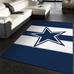 Dallas Cowboys NFL 8 Area Rug Living Room And Bed Room Rug