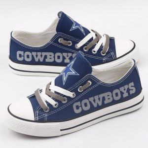 Dallas Cowboys NFL Football 1 Gift For Fans Low Top Custom Canvas Shoes