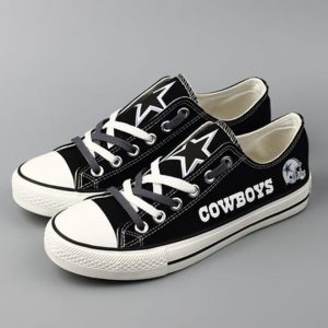 Dallas Cowboys NFL Football 4 Gift For Fans Low Top Custom Canvas Shoes