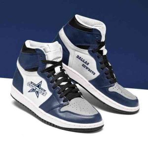 Dallas Cowboys NFL Football Air Jordan 1 Sport Custom Sneakers