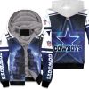 Dallas Cowboys Prescott 4 Cooper 19 Elliott 21 3D Unisex Fleece Hoodie