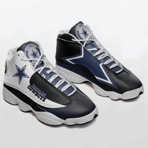 Dallas Cowboys Team Jordan 13 Sneaker - JD13 Shoes