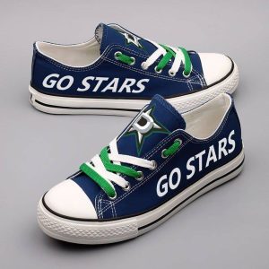 Dallas Stars NHL Hockey 1 Gift For Fans Low Top Custom Canvas Shoes