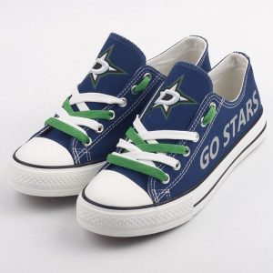 Dallas Stars NHL Hockey 4 Gift For Fans Low Top Custom Canvas Shoes