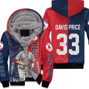 David Price Boston Red Sox 33 Unisex Fleece Hoodie