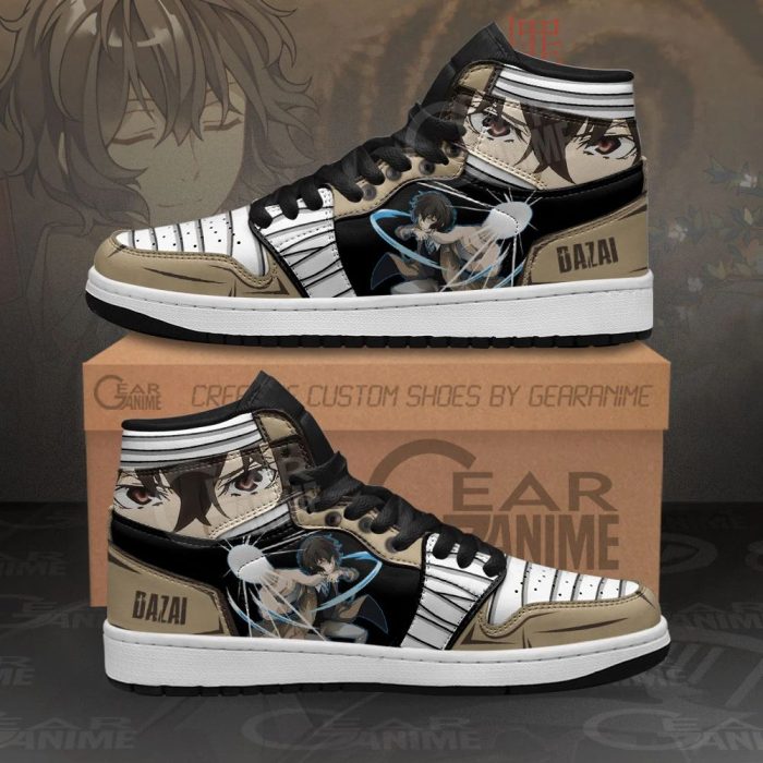 Dazai Osamu Sneakers Bungou Stray Dogs Anime Shoes