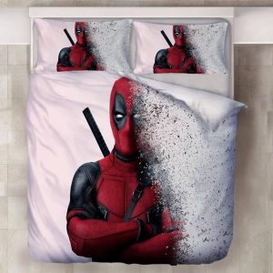 Deadpool X-Men #2 Duvet Cover Pillowcase Bedding Set Home Decor