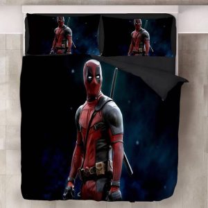 Deadpool X-Men #5 Duvet Cover Pillowcase Bedding Set Home Decor
