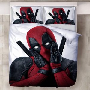 Deadpool X-Men #7 Duvet Cover Pillowcase Bedding Set Home Decor