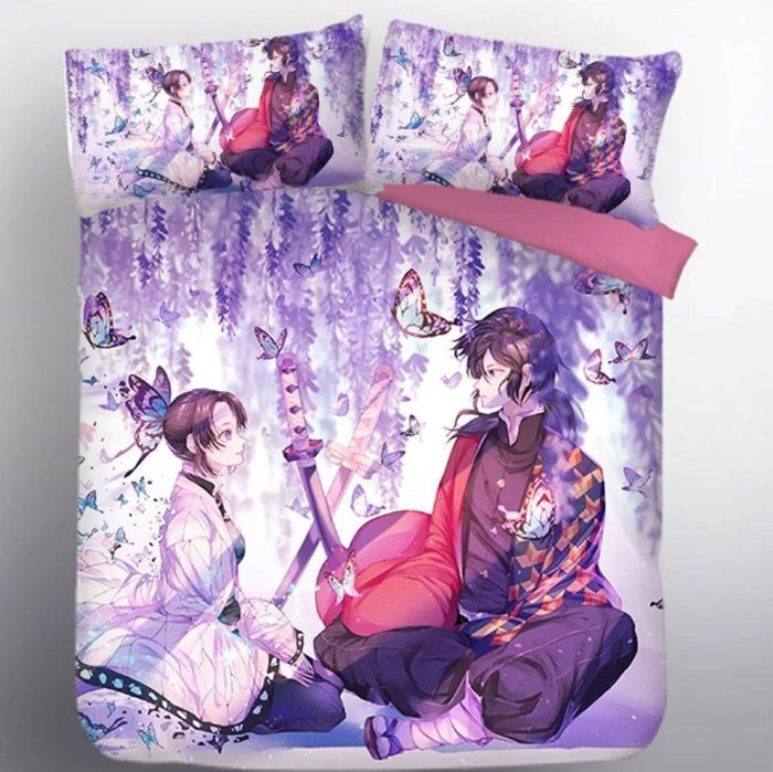 Demon Slayer Kimetsu no Yaiba Tsuyuri Kanawo #6 Duvet Cover Pillowcase Bedding Set