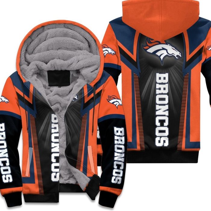 Denver Broncos For Fans Unisex Fleece Hoodie