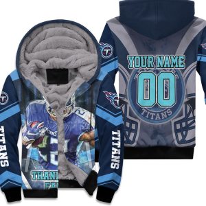 Derrick Henry 22 Tennessee Titans Afc South Division Champions Personalized Unisex Fleece Hoodie