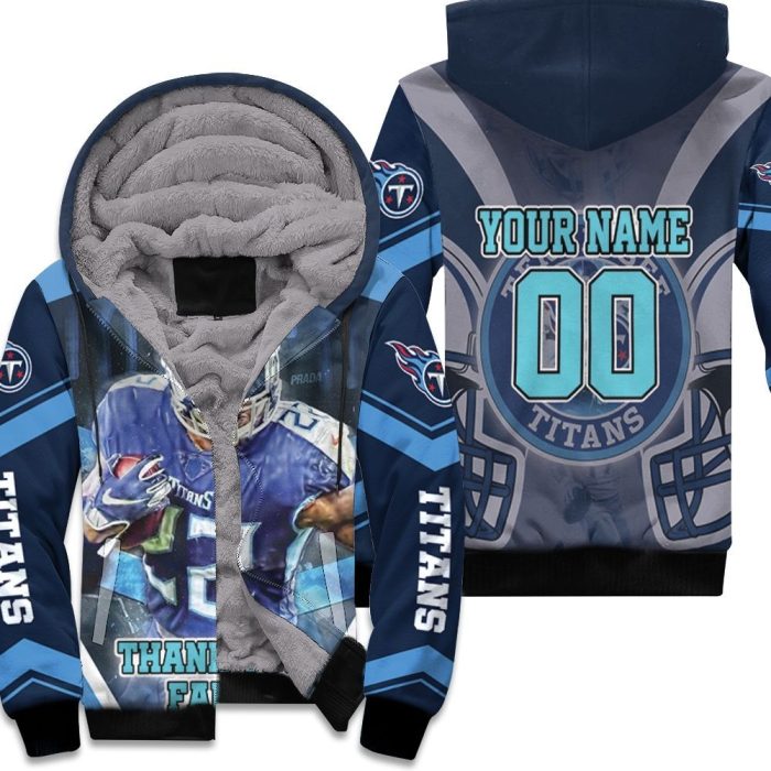 Derrick Henry 22 Tennessee Titans Afc South Division Champions Personalized Unisex Fleece Hoodie