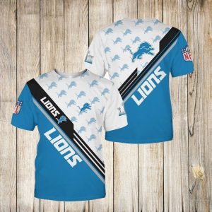 Detroit Lions 30 Gift For Fan 3D T Shirt Sweater Zip Hoodie Bomber Jacket