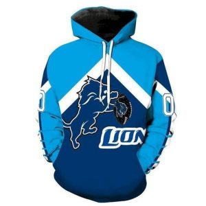 Detroit Lions 39 Gift For Fan 3D T Shirt Sweater Zip Hoodie Bomber Jacket