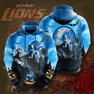 Detroit Lions 3D Hoodie