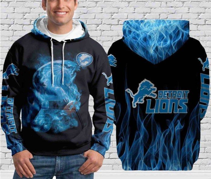 Detroit Lions 8 Gift For Fan 3D T Shirt Sweater Zip Hoodie Bomber Jacket