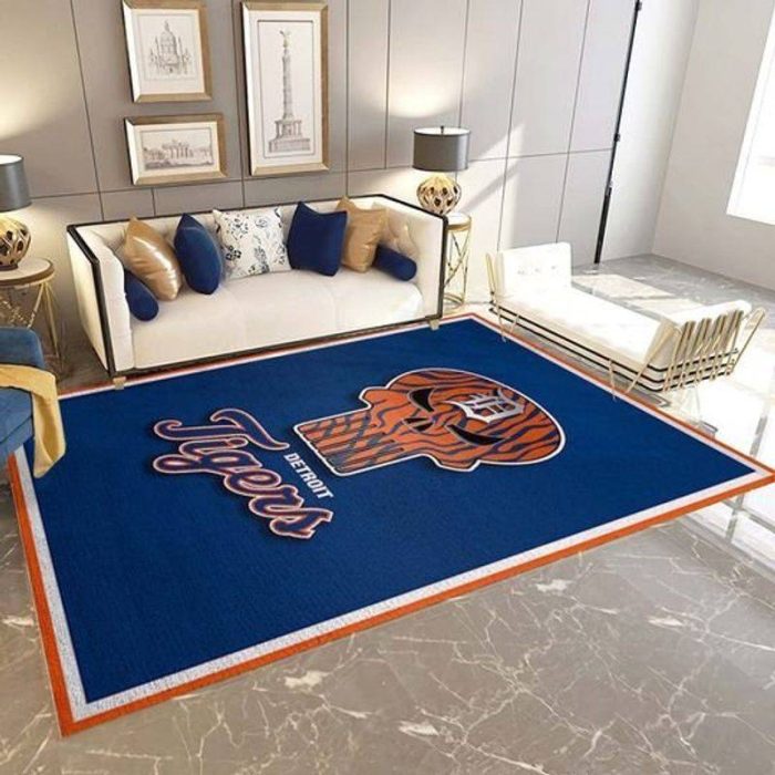 Detroit Tigers MLB 2 Area Rug Living Room And Bed Room Rug