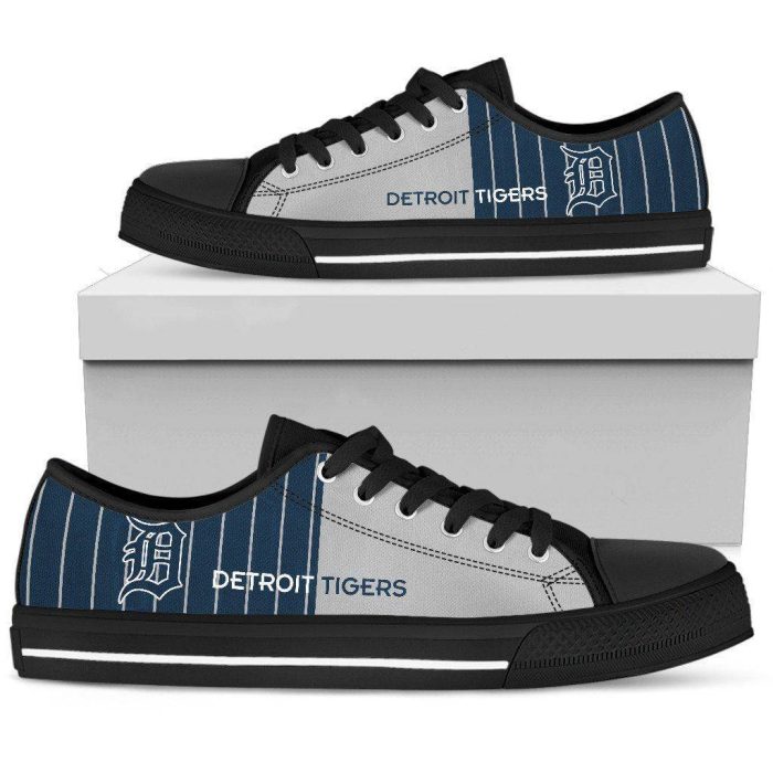 Detroit Tigers MLB Baseball Low Top Sneakers Low Top Shoes