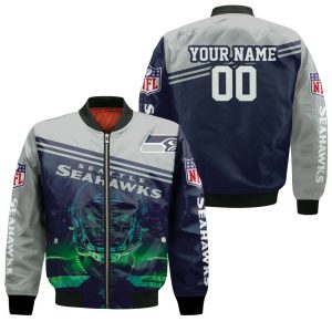 Dk Metcalf Seattle Seahawks Legend Champions 2020 NFL Season Nfc West Champs Personalized Bomber Jacket