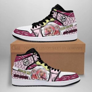 Doflamingo Sneakers One Piece Anime Shoes Fan Gift MN06