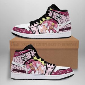 Doflamingo Sneakers Skill One Piece Anime Shoes Fan MN06