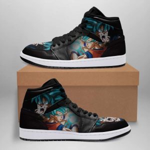 Dragon Ball 2 Air Jordan 1 Anime Shoes Sport Custom Sneakers