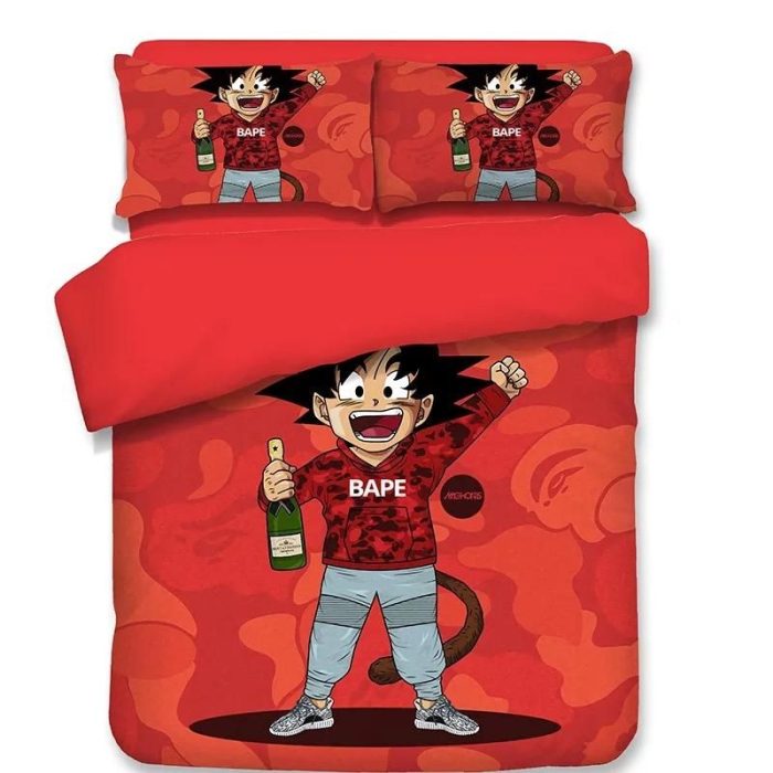 Dragon Ball Z Son Goku #17 Duvet Cover Pillowcase Bedding Set